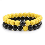 Colorful Yoga Bead Bracelets for Men