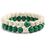 Colorful Yoga Bead Bracelets for Men