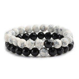 Colorful Yoga Bead Bracelets for Men