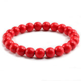 Natural Stone Turquoises Bracelets for Couples