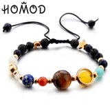 Black Dumbbell Bracelets for Men