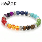 Black Dumbbell Bracelets for Men