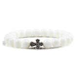 Black Lava Beads Bracelets for Men