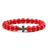 Black Lava Beads Bracelets for Men