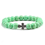Black Lava Beads Bracelets for Men