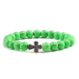 Black Lava Beads Bracelets for Men