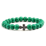 Black Lava Beads Bracelets for Men