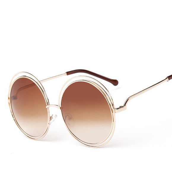 Vintage Round Sunglasses for Women
