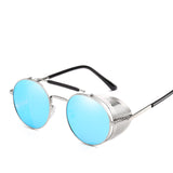 Retro Round Metal Sunglasses for Men