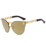 Gothic Skull Frame Sunglasses for Women