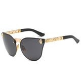 Gothic Skull Frame Sunglasses for Women