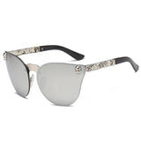 Gothic Skull Frame Sunglasses for Women