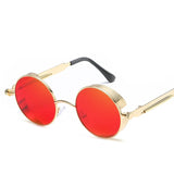 Round Metal Sunglasses for Men