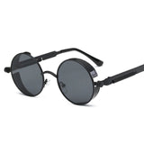 Round Metal Sunglasses for Men