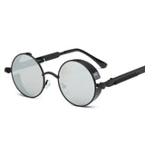 Round Metal Sunglasses for Men