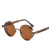 Round Metal Sunglasses for Men