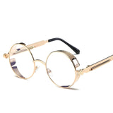 Round Metal Sunglasses for Men