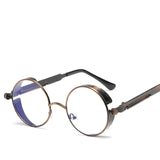 Round Metal Sunglasses for Men