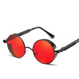 Round Metal Sunglasses for Men