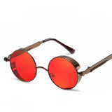 Round Metal Sunglasses for Men