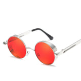 Round Metal Sunglasses for Men