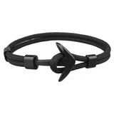 Black Anchor Bracelets for Men
