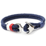 Black Anchor Bracelets for Men