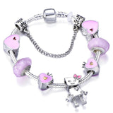 Heart Charm Bracelets For Women
