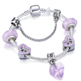 Heart Charm Bracelets For Women