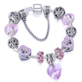 Heart Charm Bracelets For Women