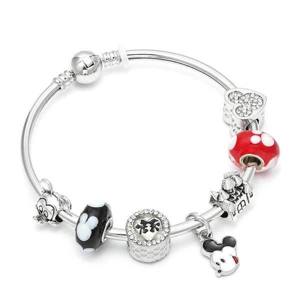 Mickey Beads Charm Bracelets for Women